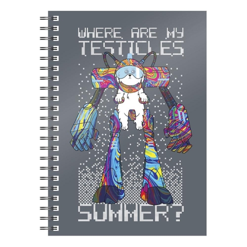 Cahier Rick and Morty - Where are my testicles?