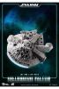 Star Wars diorama lumineux Egg Attack Millennium Falcon Floating Ver. 13 cm