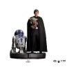 Star Wars The Mandalorian statuette Legacy Replica 1/4 Luke Skywalker, R2-D2 & Grogu 54 cm - IRON STUDIOS