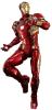 Iron Man figurine Movie Masterpiece Diecast 1/6 Iron Man Mark XLVI 32 cm - HOT TOYS