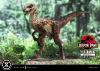 Statuette Jurassic Park Prime Collectibles 1/10 Vélociraptor Bouche Ouverte 19 cm - PRIME 1