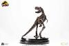 Jurassic Park ECC Elite Creature Line statuette 1/24Rotunda T-Rex Skeleton Bronze 27 cm - ELITE CREATURE