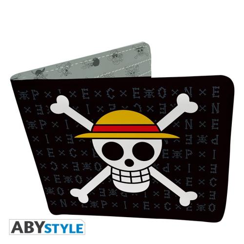 ONE PIECE Portefeuille Skull Luffy Vinyle - ABYSTYLE
