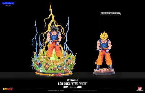 Statuette de Son Goku en Super Saiyan - TSUME ART - STANDARD COLOR