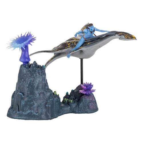 Avatar : La Voie de l'eau figurines Deluxe Medium Neteyam & Ilu - MCFARLANE TOYS
