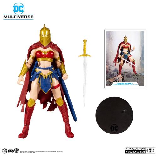DC Multiverse figurine LKOE Wonder Woman with Helmet of Fate 18 cm - MC FARLANE