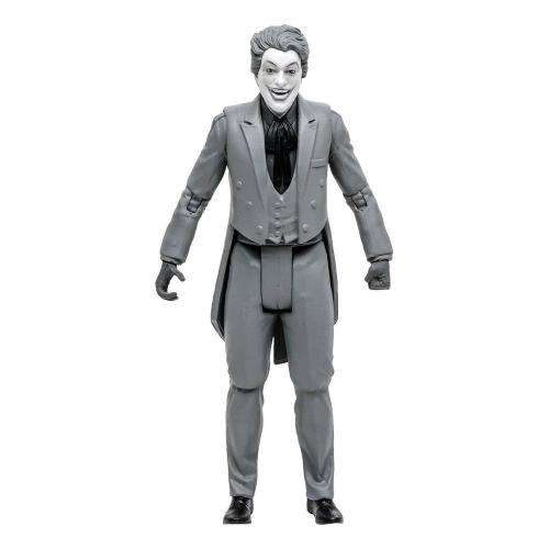 DC Retro figurine Batman 66 The Joker (Black & White TV Variant) 15 cm - MC FARLANE