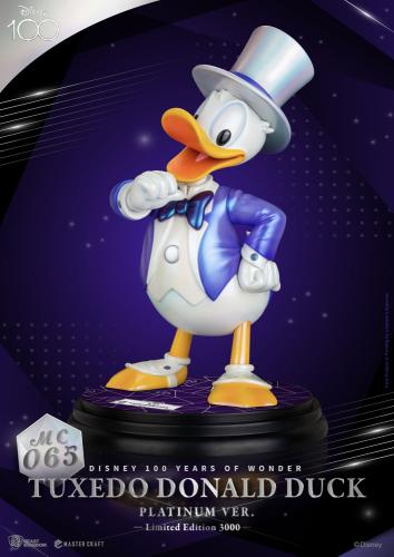 Disney 100th statuette Master Craft Tuxedo Donald Duck (Platinum Ver.) - BEAST KINGDOM