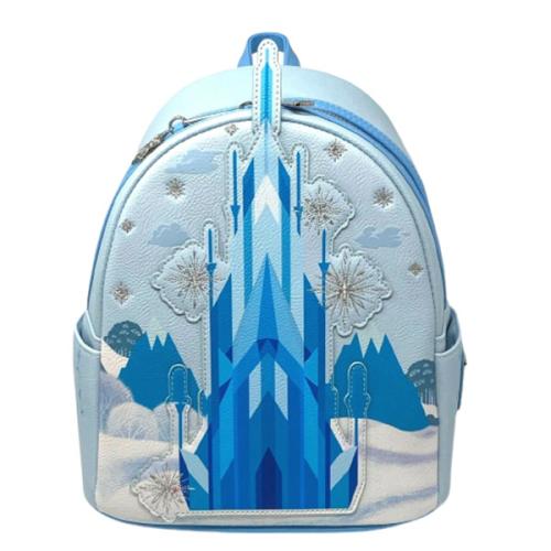 Disney Loungefly Mini Sac A Dos Elsa Ice Castle Exclu - LOUNGEFLY