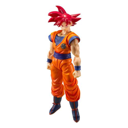 Dragon Ball Super figurine S.H. Figuarts Super Saiyan God Son Goku Saiyan God of Virture 14 cm - TAMASHII NATIONS