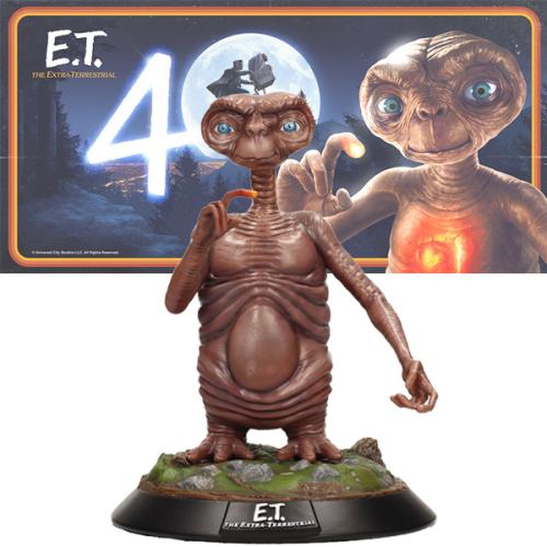 E.T. L'Extra Terrestre 40ème anniversaire statue résine 22cm  - SD TOYS