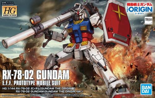 Gundam Gunpla HG 1/144 026 RX-78-02 Gundam The Origin ver