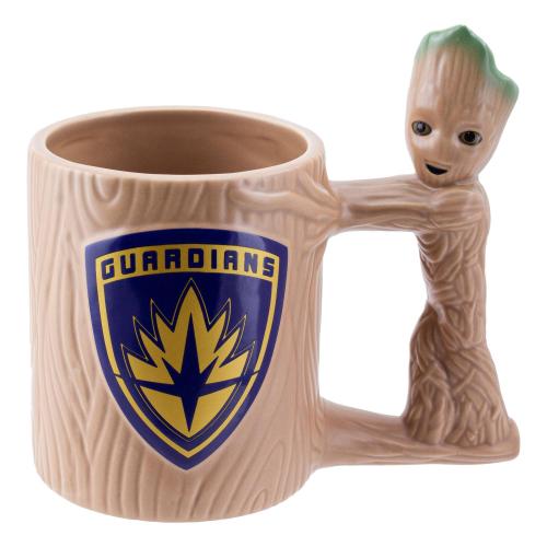 Guardians Of The Galaxy mug Shaped Groot