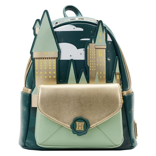 Harry Potter Loungefly Mini Sac A Dos Golden Hogwarts Castle -LOUNGEFLY