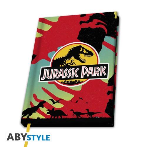 JURASSIC PARK - Cahier A5 Royaume des dinosaures - ABYSTYLE