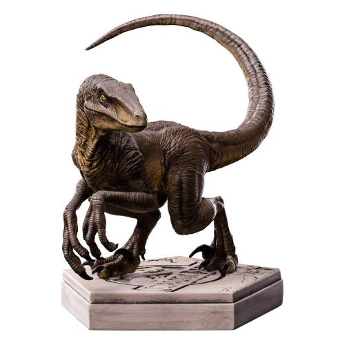 Jurassic World Icons statuette Velociraptor C 7 cm - IRON STUDIOS