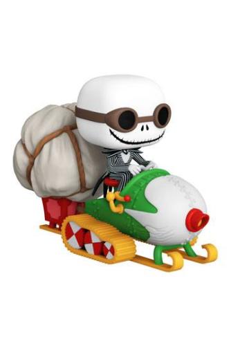 L´étrange Noël de Mr. Jack POP! Rides Vinyl figurine Jack w/Goggles & Snowmobile 18 cm - FUNKO