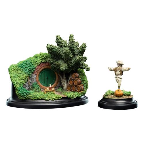 Le Hobbit : Un voyage inattendu Diorama Hobbit Hole - 15 Gardens Smial 14,5 x 8 cm - WETA