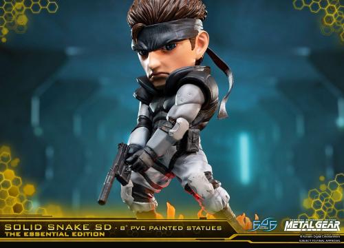 METAL GEAR SOLID ( SD SOLID SNAKE ) - FIRST 4 FIGURES