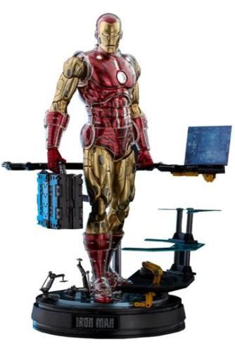 Marvel The Origins Collection Comic Masterpiece figurine 1/6 Iron Man Deluxe Version 33 cm - HOT TOYS