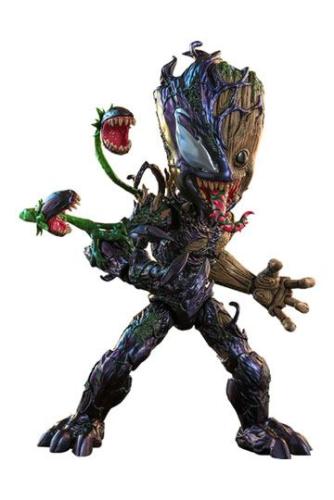 Marvel's Spider-Man: Maximum Venom figurine Artist Collection 1/6 Venomized Groot 25 cm - HOT TOYS