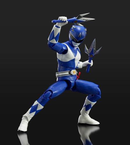 Power Rangers figurine Furai Model Plastic Model Kit Blue Ranger 13 cm