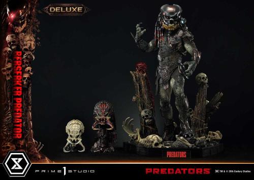 Predators statuette Berserker Predator Deluxe Version 100 cm - PRIME 1