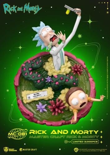 Rick and Morty statuette Master Craft Rick and Morty 42 cm - BEAST KINGDOM