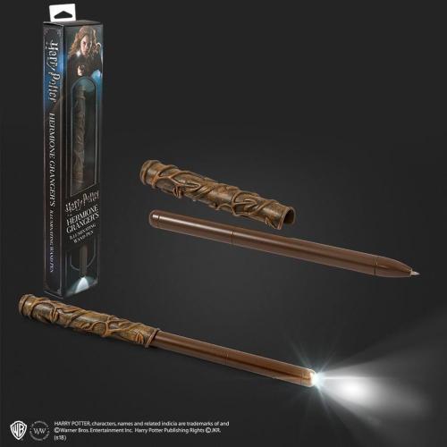 Stylo lumineux baguette magique Hermione Granger - Harry Potter - THE NOBLE COLLECTION