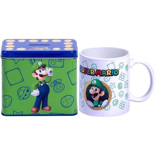 Tasse Luigi avec Tirelire Luigi - NINTENDO
