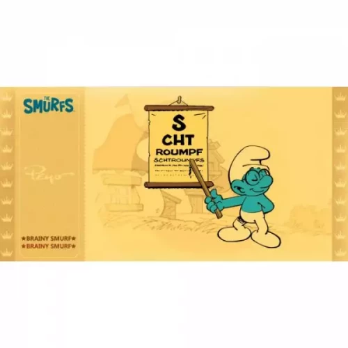 Ticket d'or Brainy Smurf