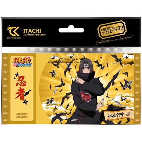 Ticket d'or Itachi - Golden ticket (Naruto)