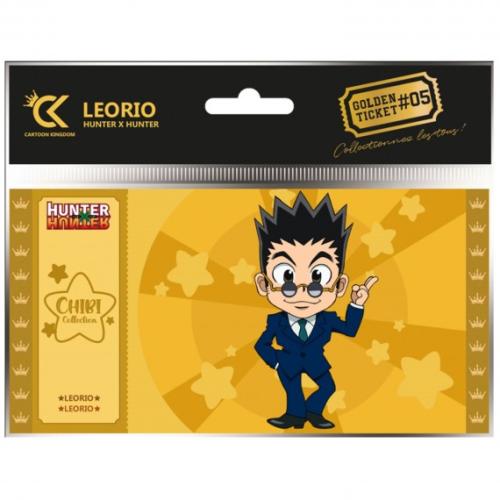 Ticket d'or Leorio - Chibi collection (Hunter x Hunter)