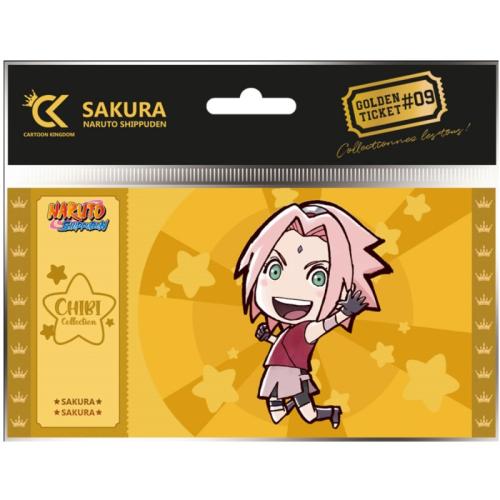 Ticket d'or Sakura - Chibli collection (Naruto)