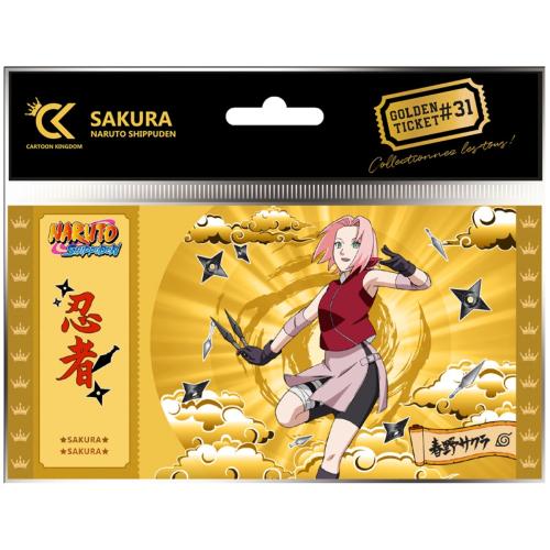 Ticket d'or Sakura - Golden Ticket (Naruto)
