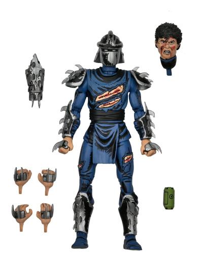 Tortues Ninja (Mirage Comics) figurine Battle Damaged Shredder 18 cm - NECA
