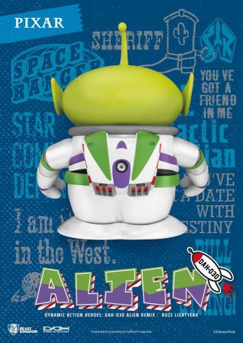 Toy Story figurine Dynamic Action Heroes Alien Remix Buzz Lightyear 16 cm - beast kingdom