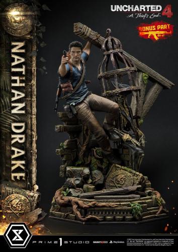 Uncharted 4: A Thief's End statuette Ultimate Premium Masterline 1/4 Nathan Drake Deluxe Bonus Version 69 cm Statuettes Uncharted - PRIME 1