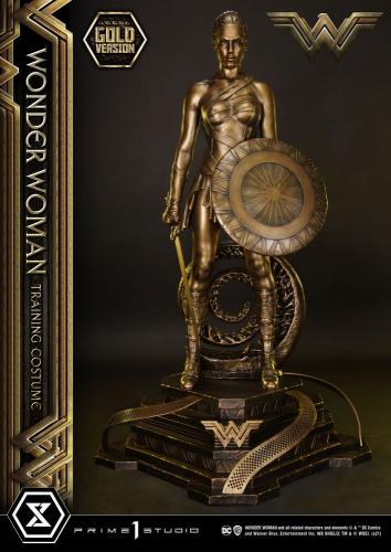 Wonder Woman statuette Wonder Woman Training Costume Gold Version 80 cm - PRIME 1
