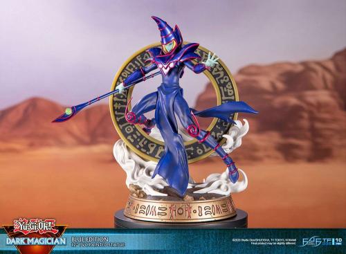 Yu-Gi-Oh! statuette PVC Dark Magician Blue Version 29 cm - FIRST 4 FIGURE