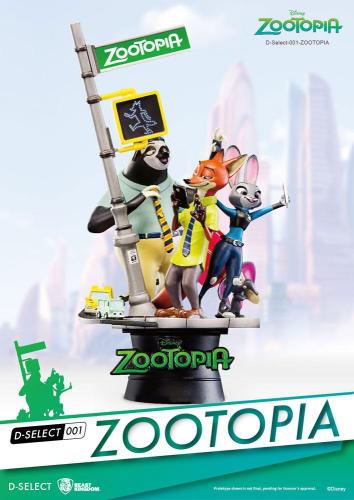 Zootopie diorama D-Select PVC 16 cm - BEAST KINGDOM