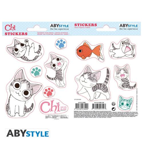 chi - stickers - 16*11cm/2 planches