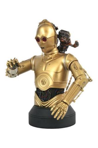 Star Wars Episode IX buste 1/6 C-3PO & Babu Frik 15 cm - DIAMOND SELECT