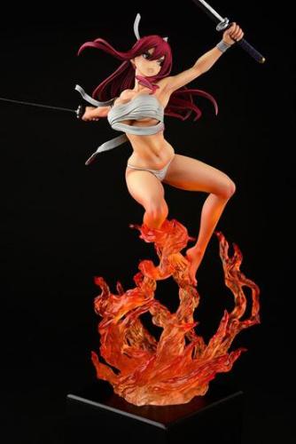 Fairy Tail statuette 1/6 Erza Scarlet Samurai Ver. Kurenai 43 cm - ORCATOYS *
