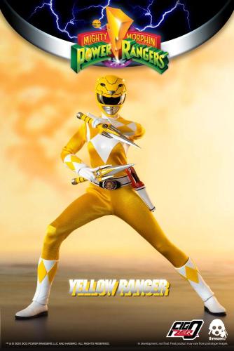 Mighty Morphin Power Rangers figurine FigZero 1/6 Yellow Ranger 30 cm - THREEZERO