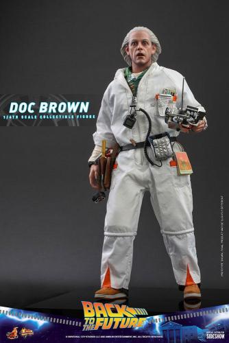 Retour vers le futur figurine Movie Masterpiece 1/6 Doc Brown (Deluxe Version) 30 cm - HOT TOYS