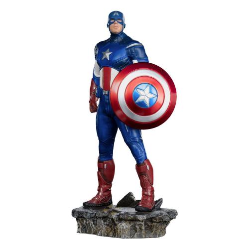The Infinity Saga statuette BDS Art ScaLe 1/10 Captain America Battle of NY 23 cm - IRON STUDIOS