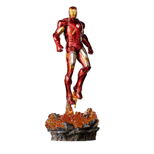 The Infinity Saga statuette BDS Art Scale 1/10 Iron Man Battle of NY 28 cm - IRON STUDIOS
