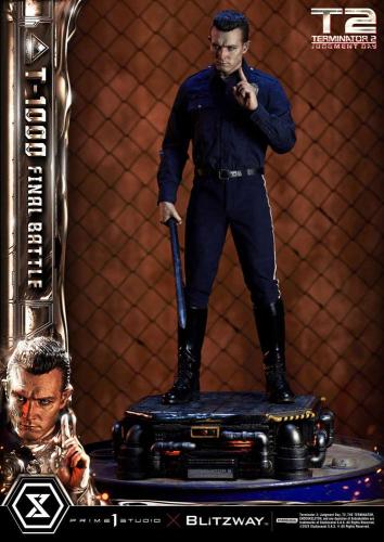 Terminator 2 statuette Museum Masterline Series 1/3 T-100 Final Battle 73 cm - PRIME 1