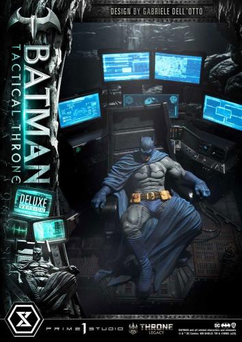 DC Comics statuette 1/3 Throne Legacy Collection Batman Tactical Throne Deluxe Version 57 cm - PRIME 1